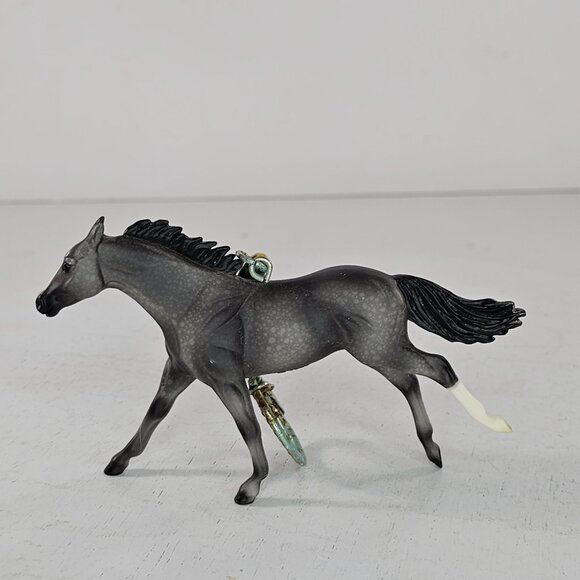 Breyer Stablemate Horse Keychain Reflections Thoroughbred #740701 AS IS - Picture 5 of 8